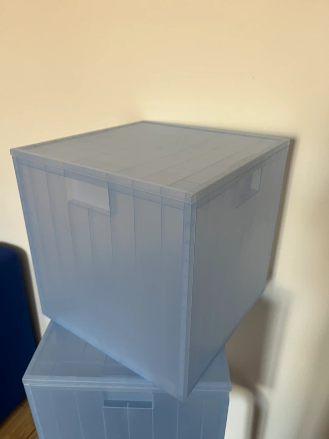 Two IKEA polypropylene storage boxes - photo 3