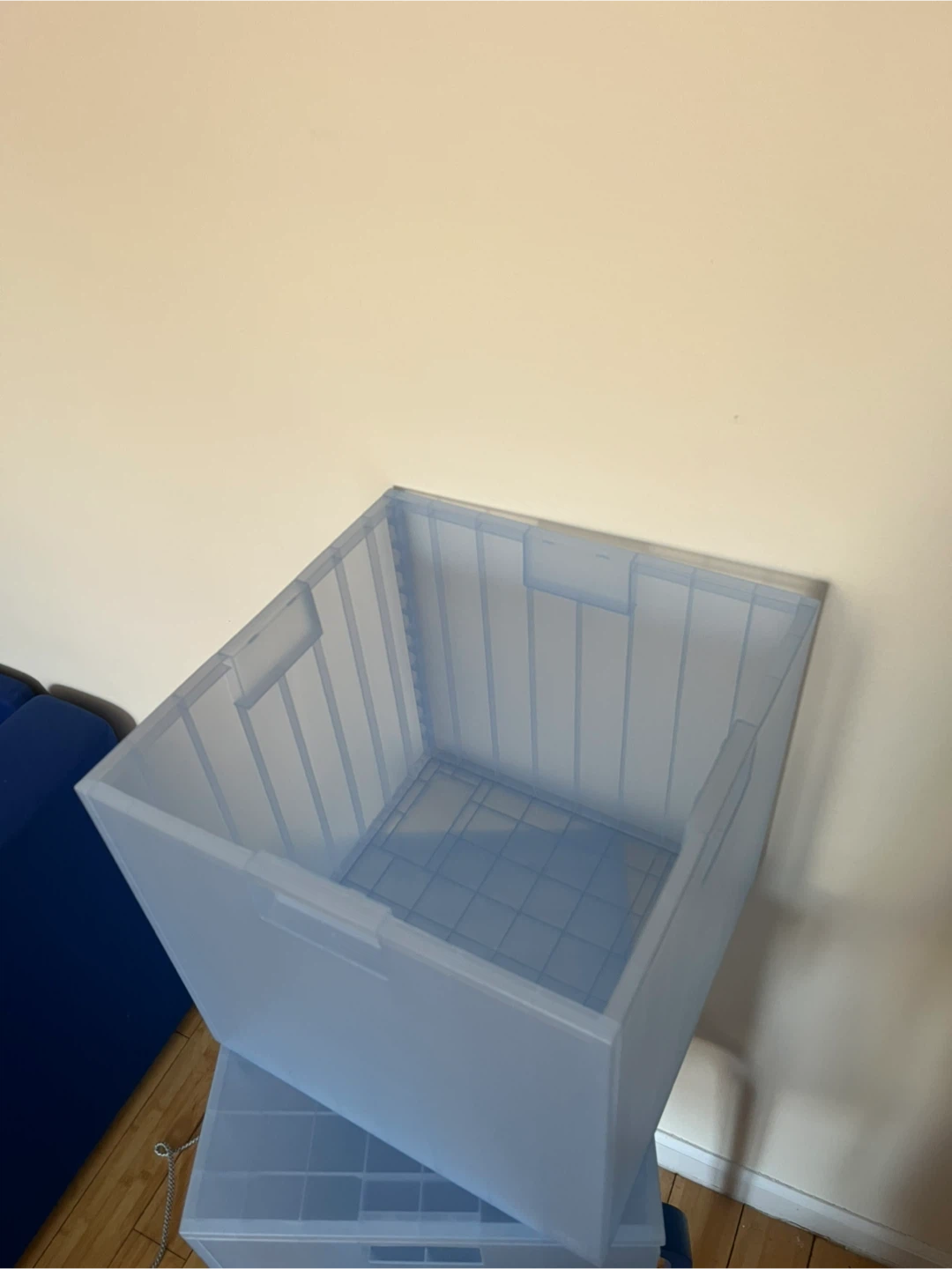 Two IKEA polypropylene storage boxes - photo 4