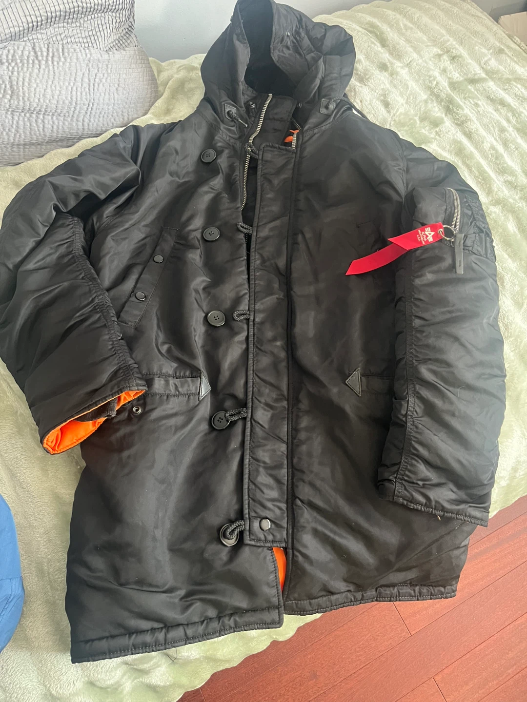 Alpha Industries N-3B Parka Black