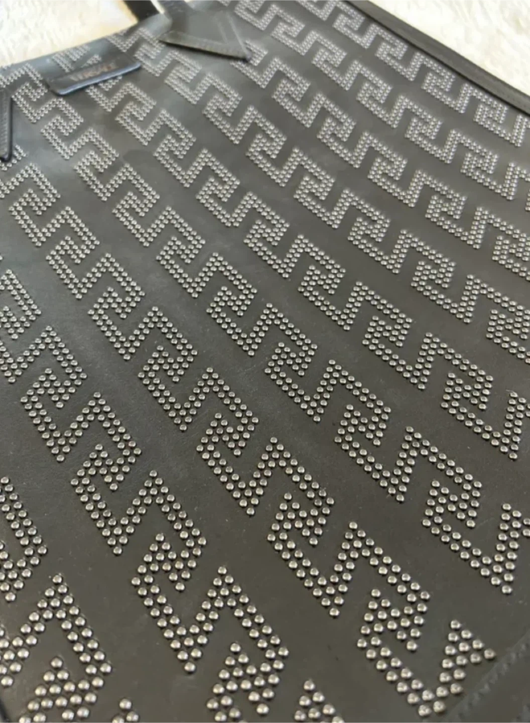 Versace Greca Studded Tote Bag - photo 2