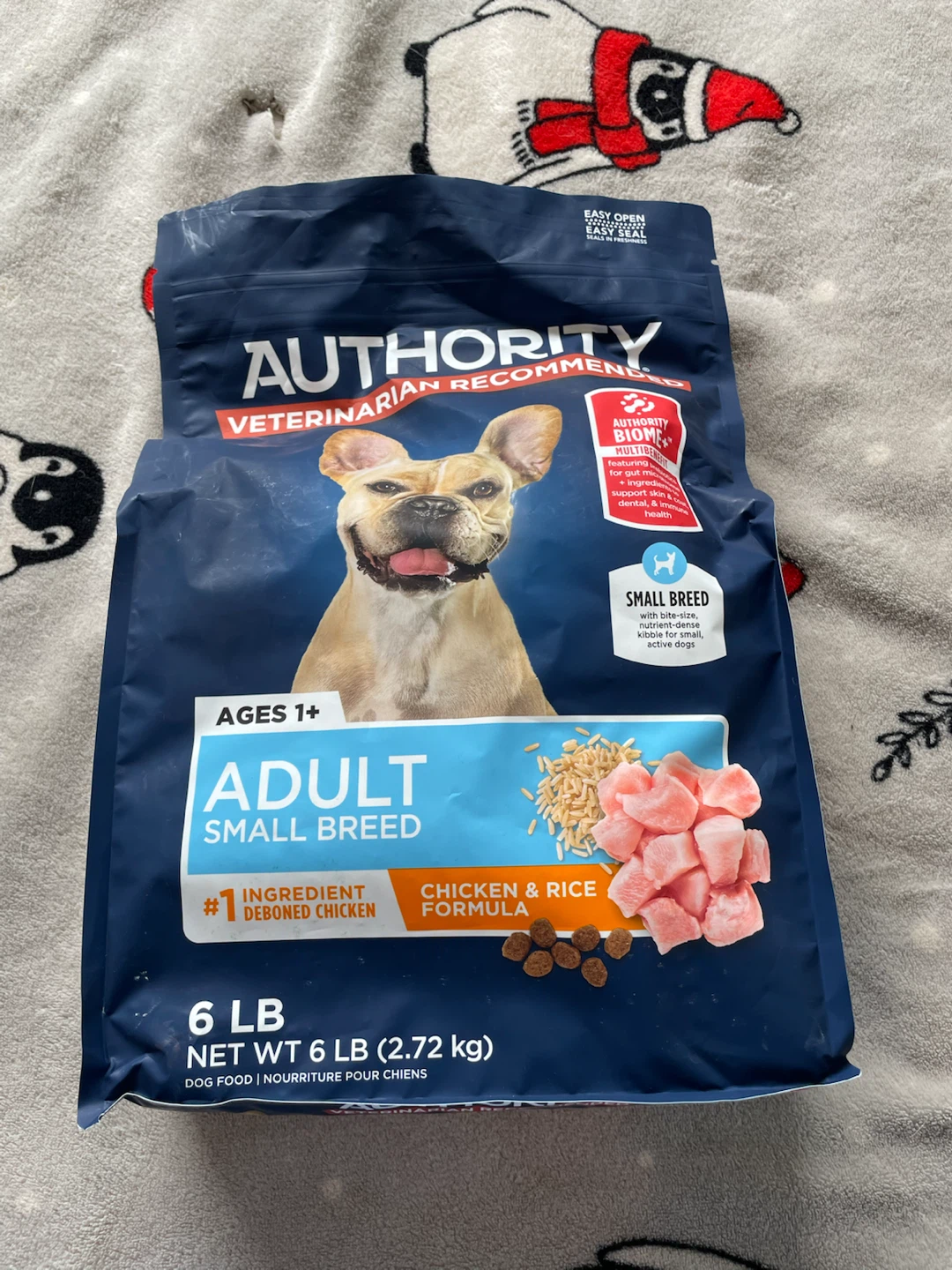 Brand New Authority Dog Food 6lbs