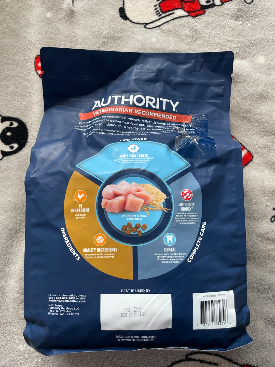 Brand New Authority Dog Food 6lbs - photo 2
