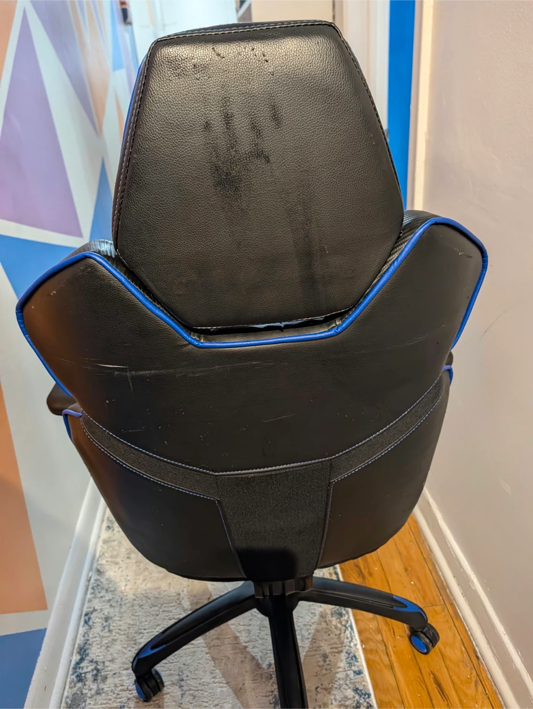 Black and Blue Gaming Chair kids - photo 2