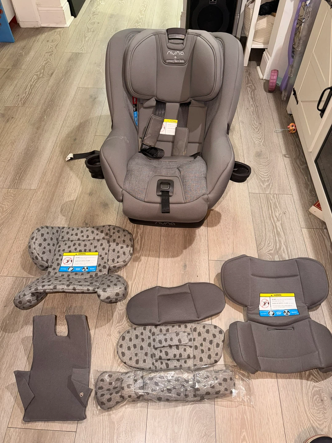 Nuna Rava  + Pottery Barn Kids Convertible Car Seat