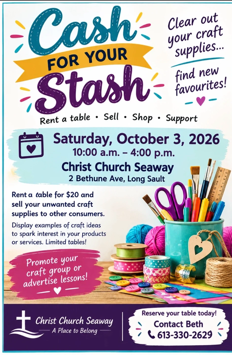 Cash for Your Stash Event Table Rental - photo 2