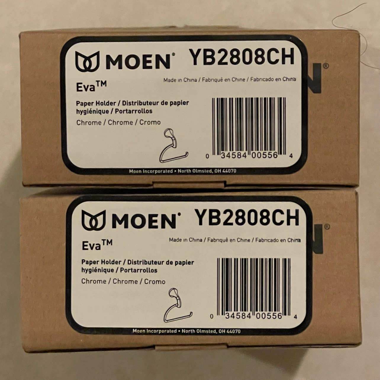 2 Moen Eva Pivoting Paper Holders (Chrome) - photo 2