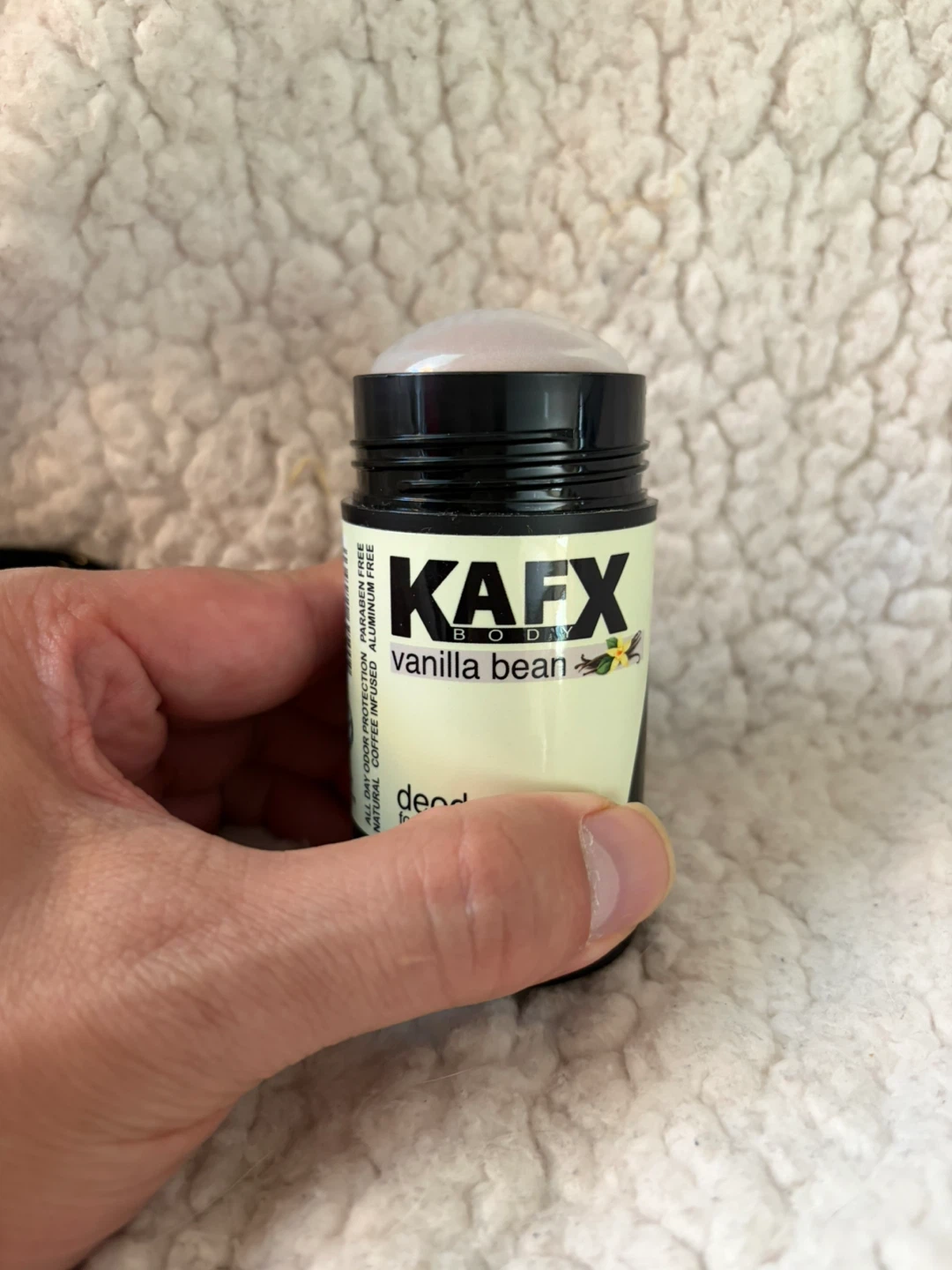 KAFX Body Natural Coffee Infused Deodorant - Vanilla Bean - photo 5