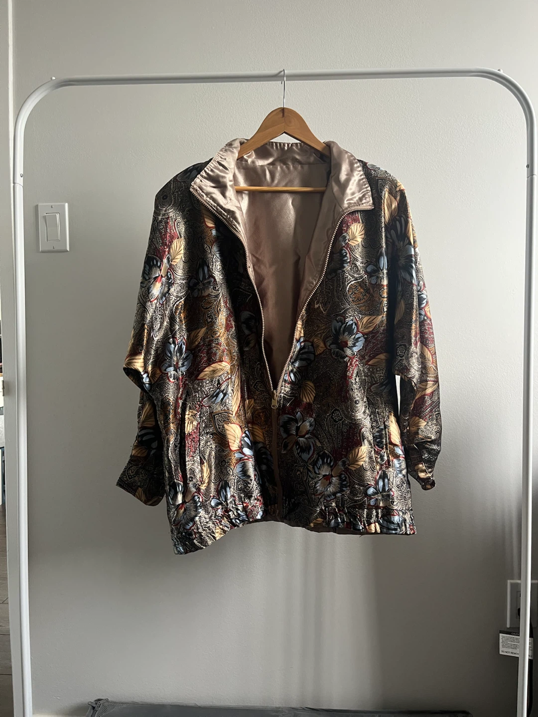 Vintage satin reversible jacket - photo 2