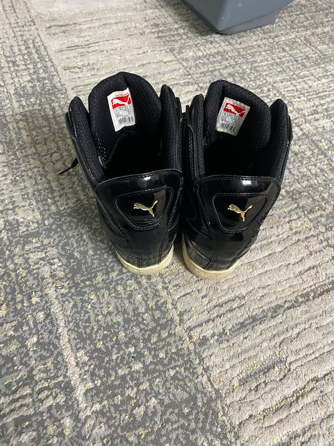 Puma Women's Black Wedge Sneakers Size 7.5 - photo 5