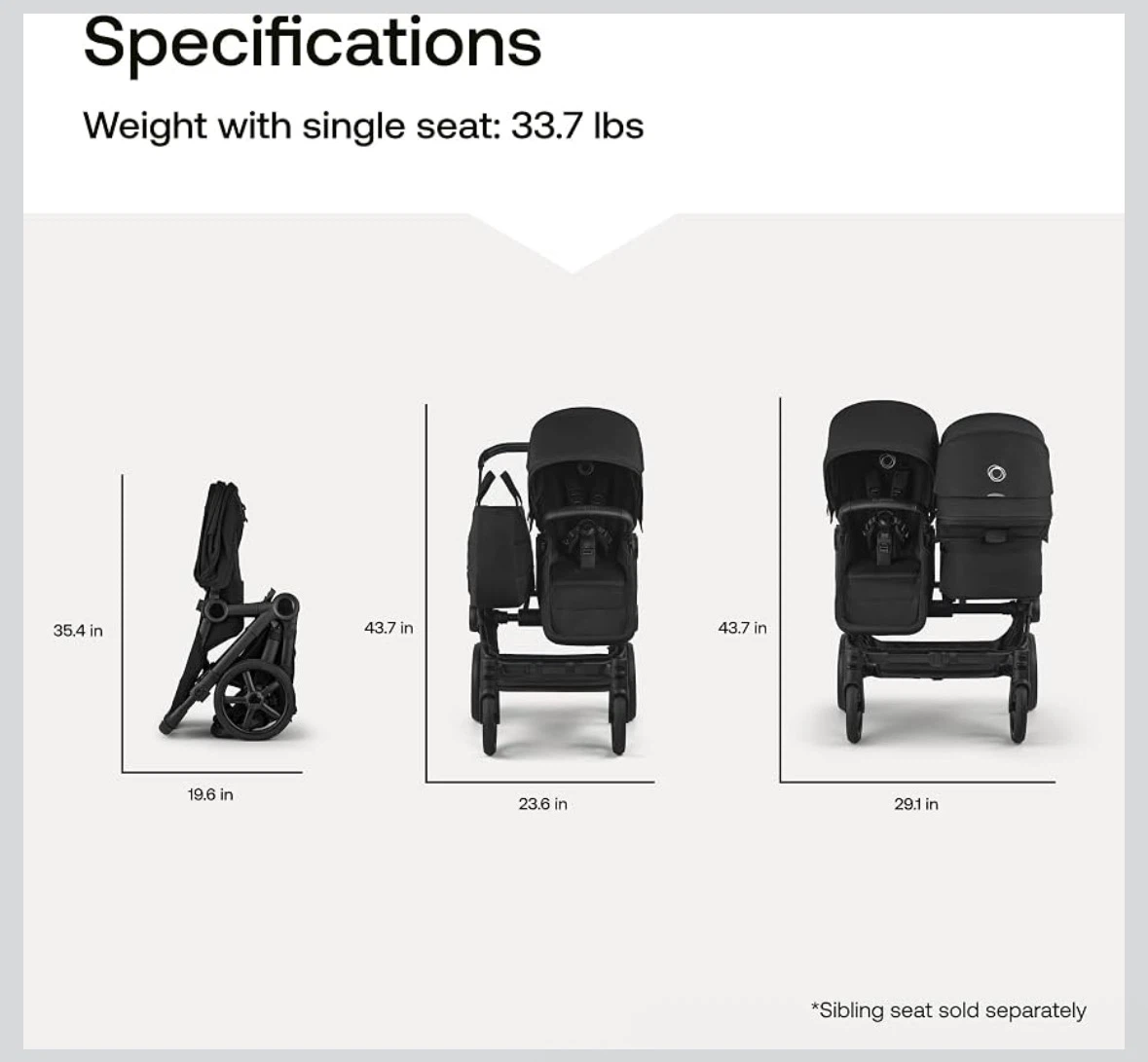 Bugaboo Donkey 6 Convertible Stroller - photo 5