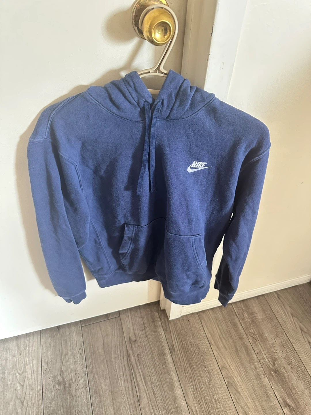 Nike Navy Blue Hoodie - photo 3