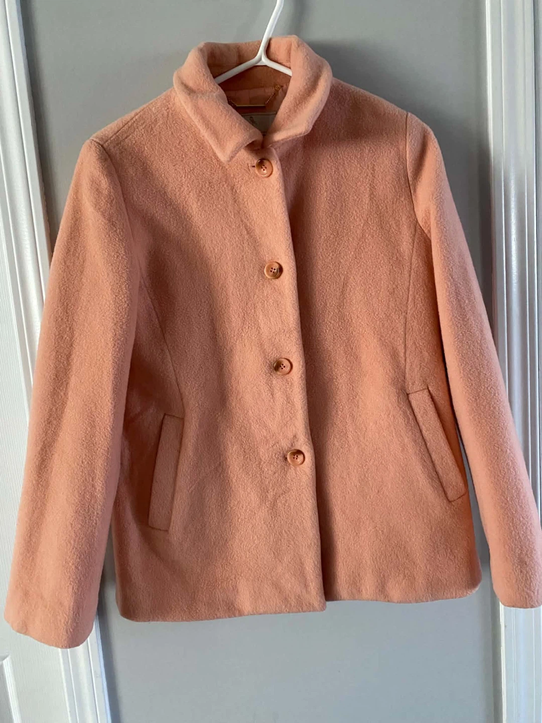 SOUP Peach Wool Blend Coat - photo 2
