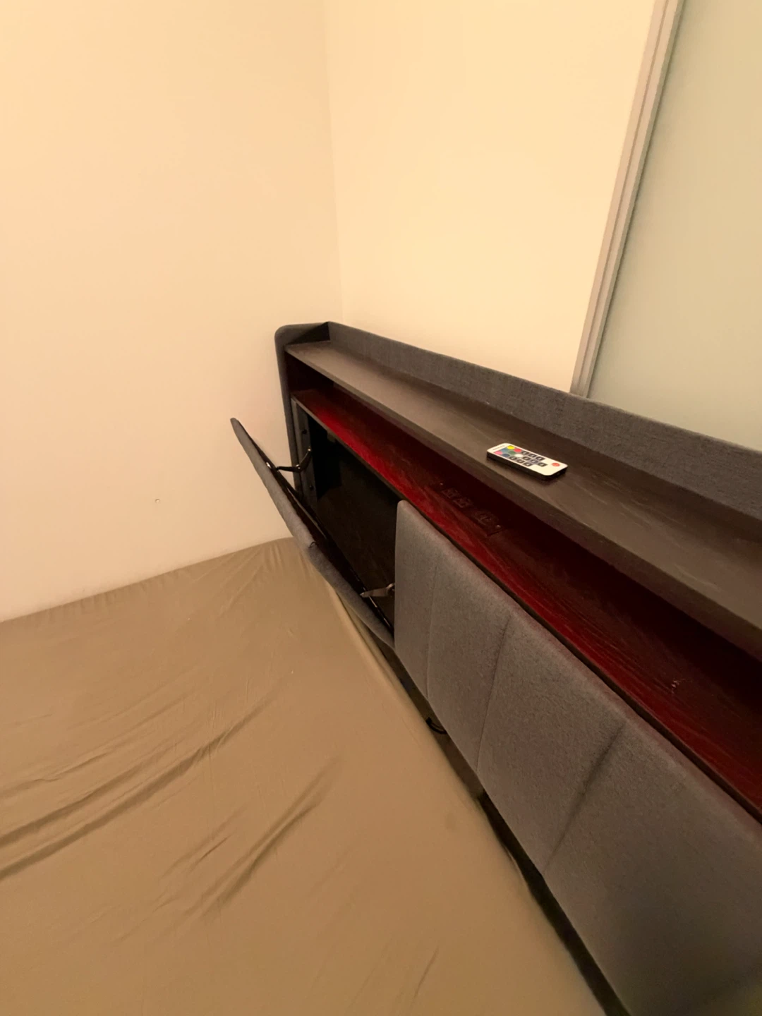 GUNAITO Full Size Bed Frame with Storage Headboard Upholstered - photo 3