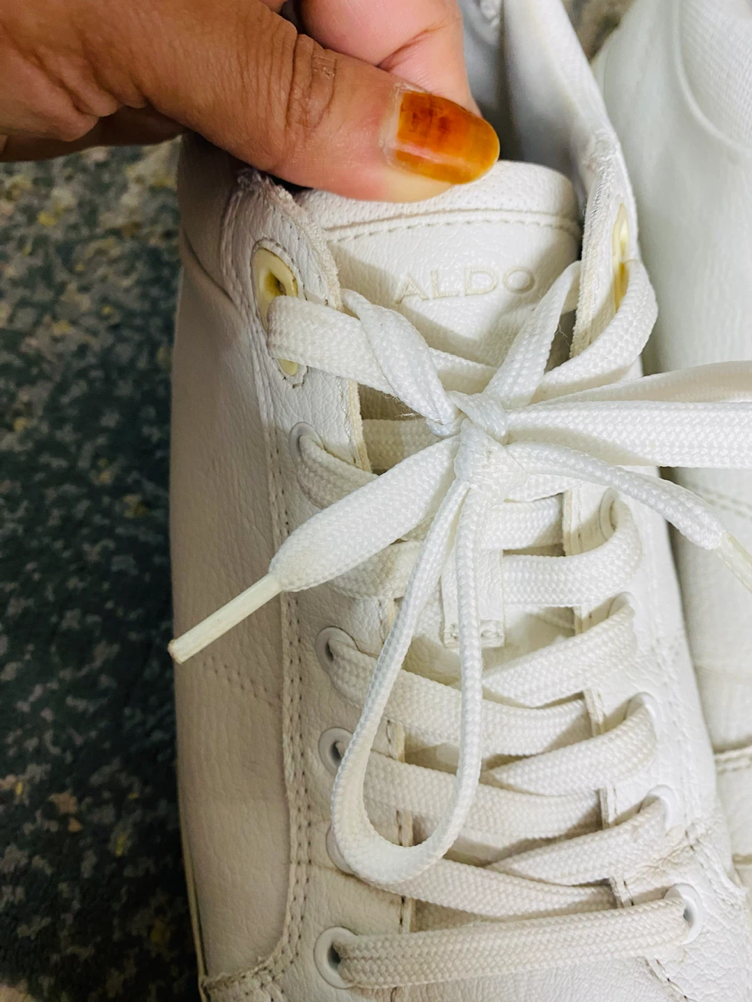 Aldo white sneakers (US size 10) - photo 4