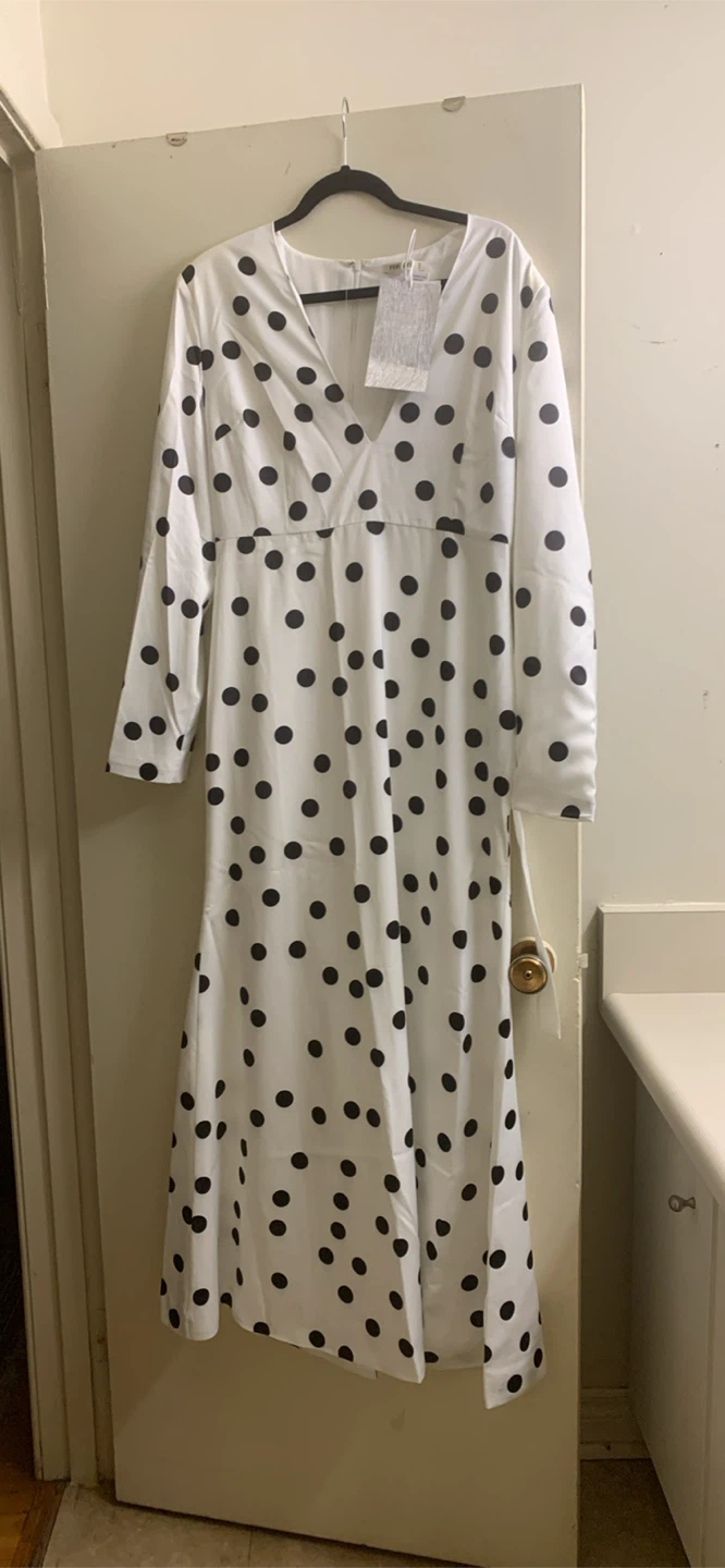 FEHAUTE Polka Dot Dress
