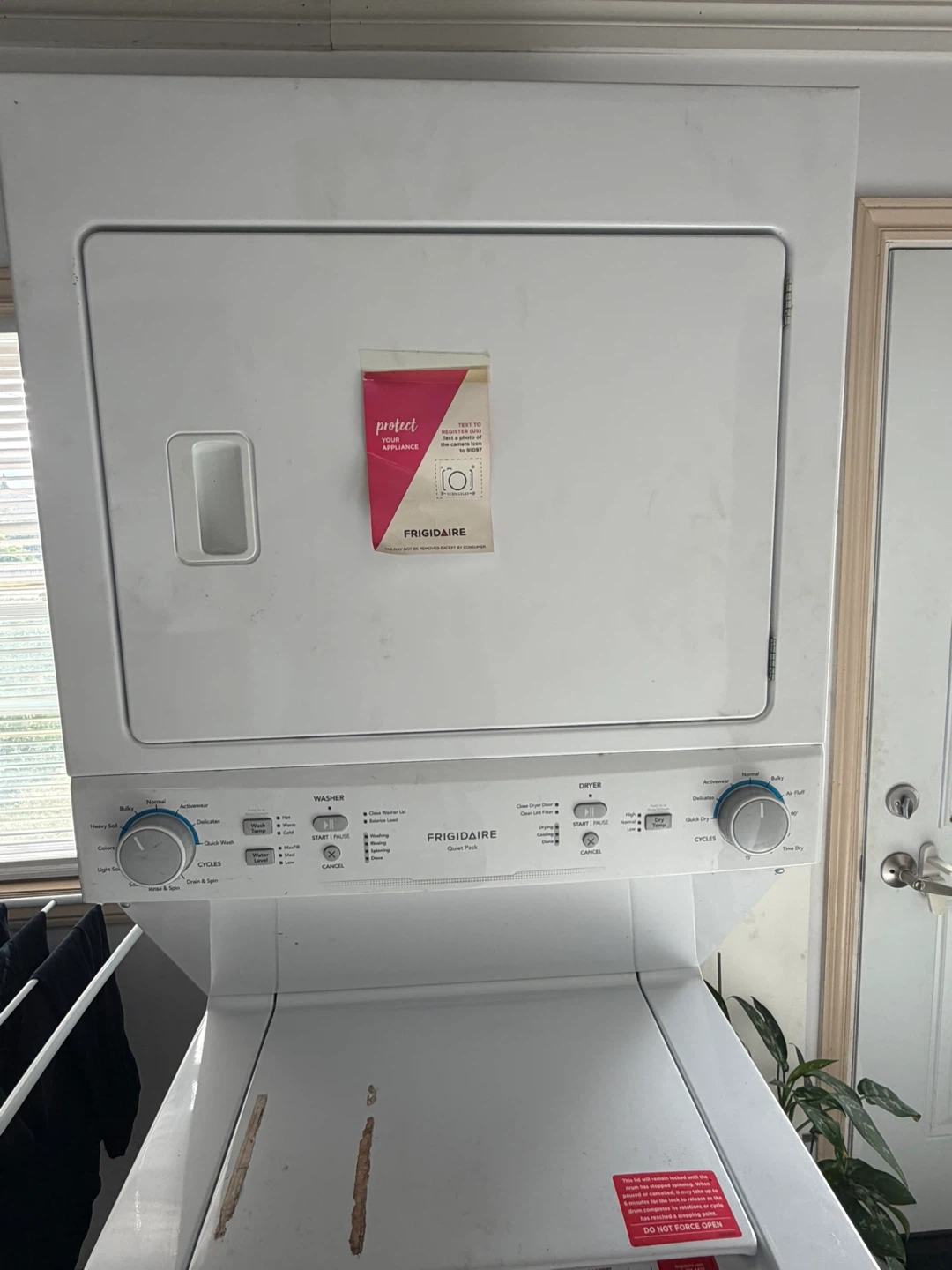 Frigidaire Laundry Center Washer and Dryer in White - photo 5