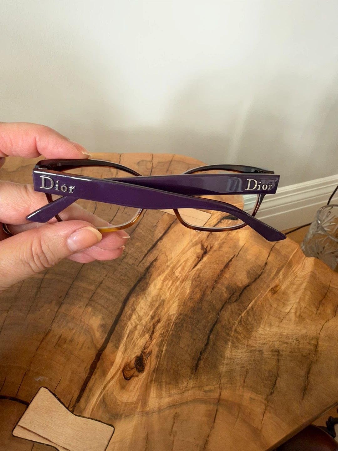 Dior CD3197 Glasses Purple Tortoiseshell