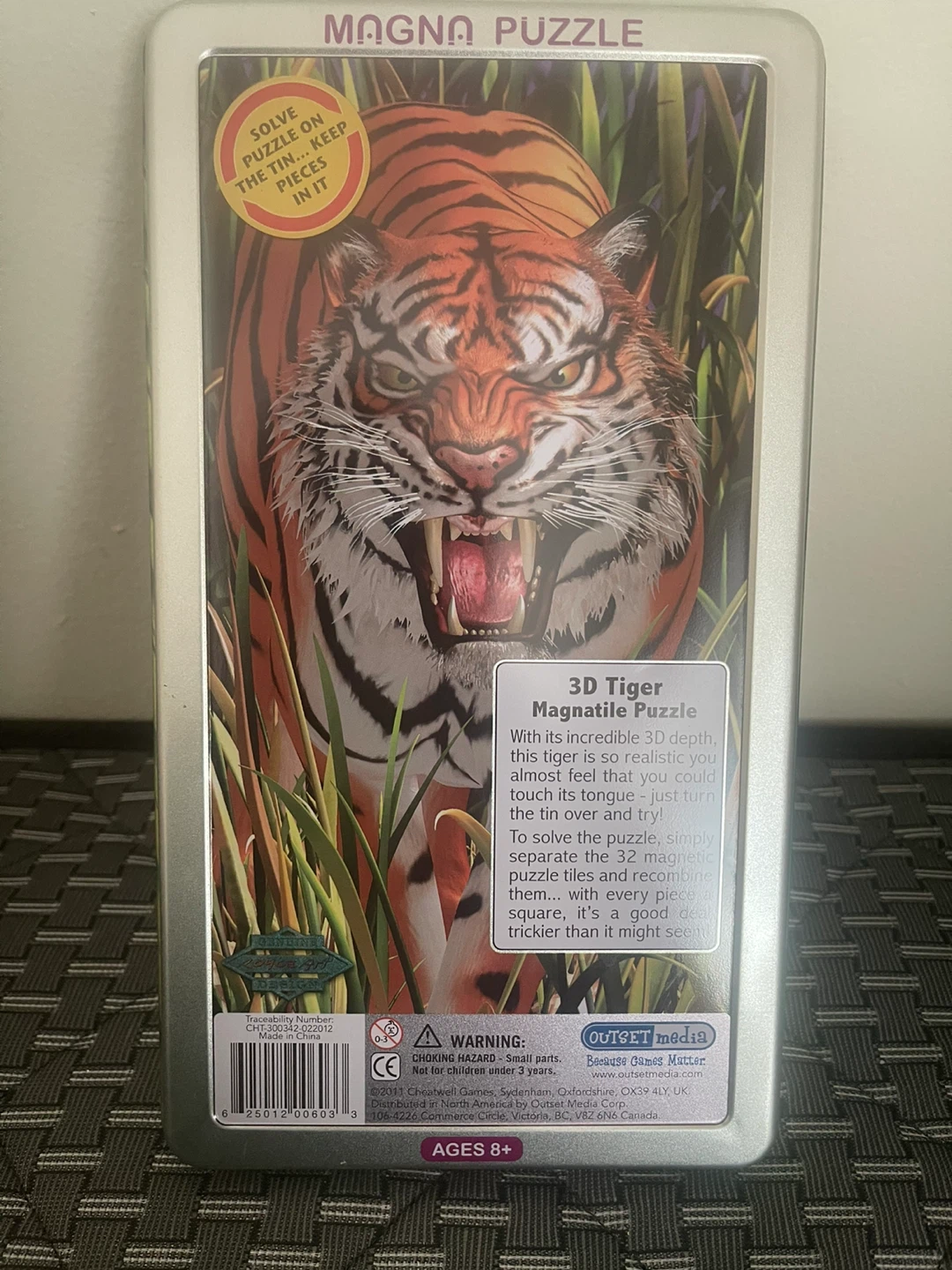 Outset Media Magna Puzzle 3D Tiger - photo 2