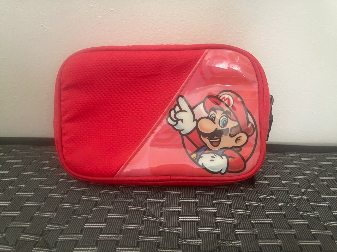 Red Super Mario pencil case