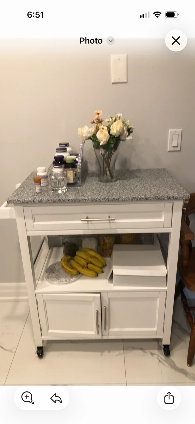 Latitude Run Jenuel Kitchen Cart - photo 4