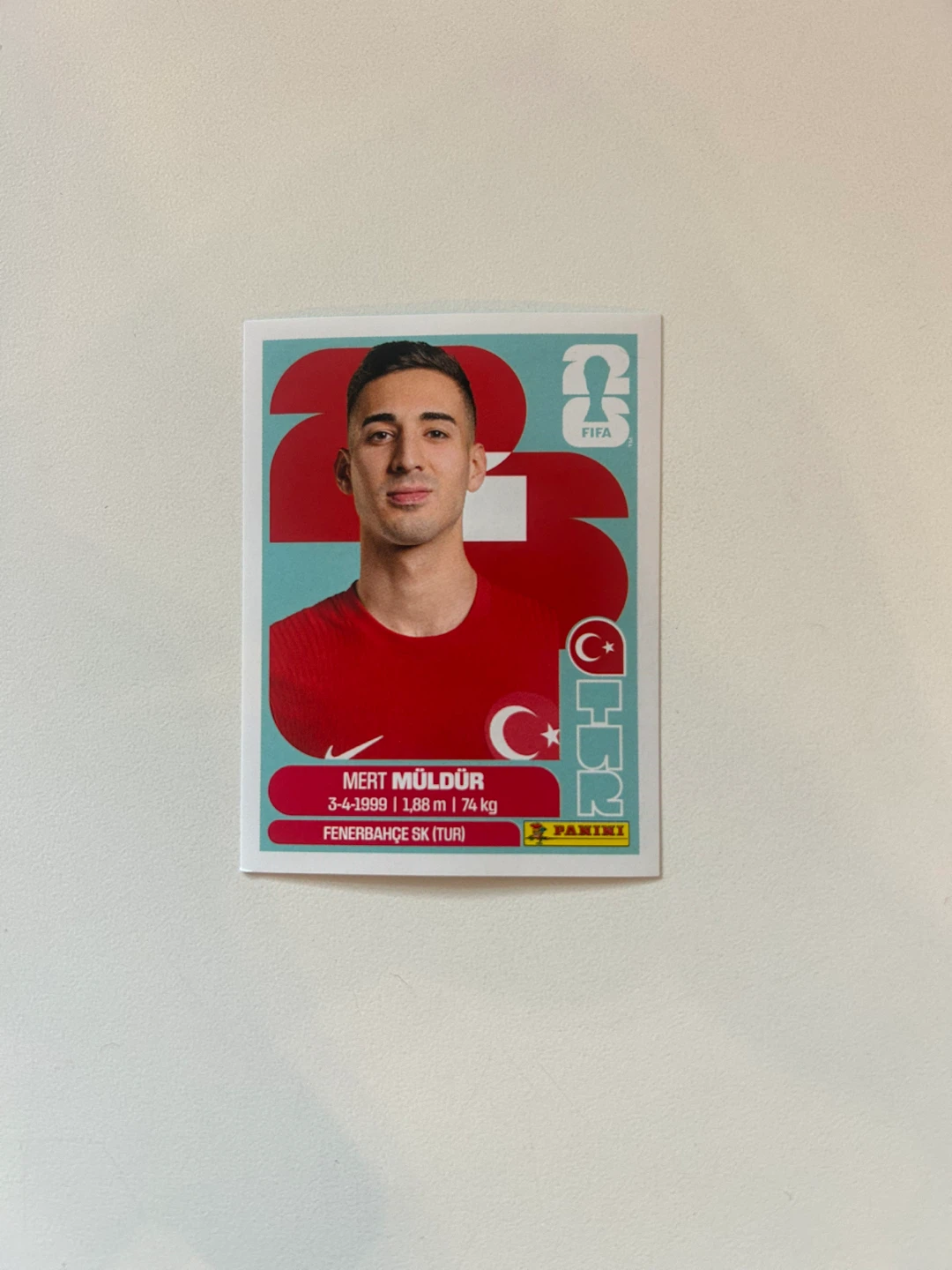 Panini FIFA World Cup 2026 Mert Müldür Sticker