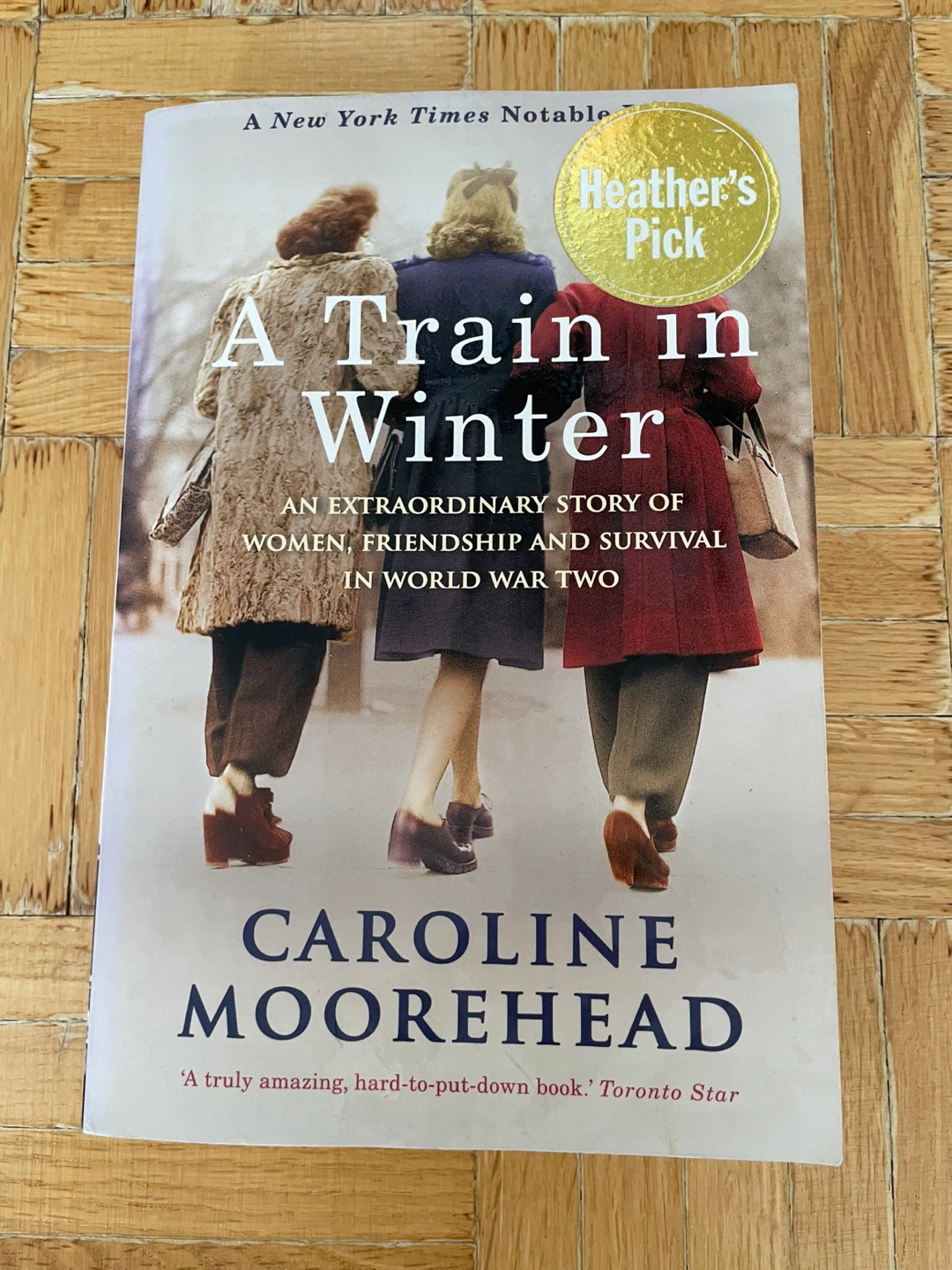 A Train In Winter Caroline Moorehead Book - photo 2