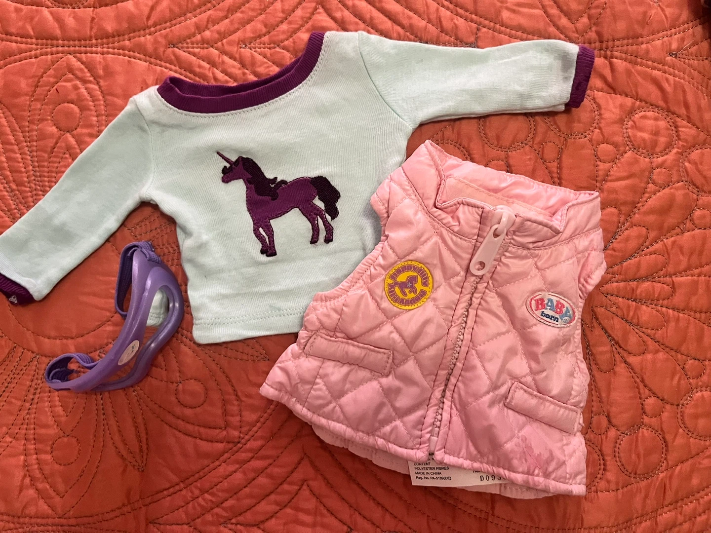 18” Doll Zapf and Leveret Clothing Lot