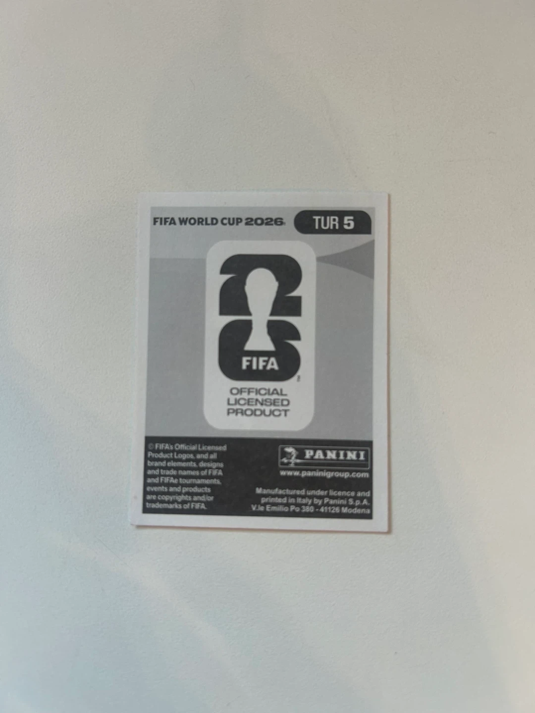 Abdülkerim Bardakcı Panini FIFA World Cup 2026 Sticker - photo 2