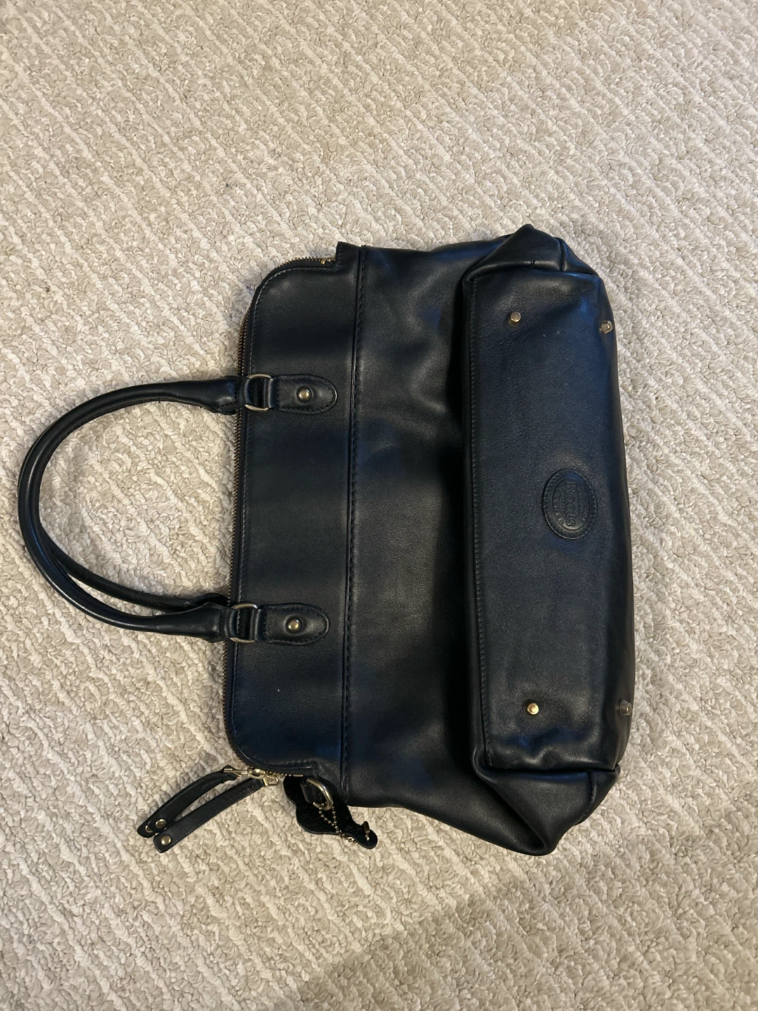 Roots Black Leather bag - photo 2
