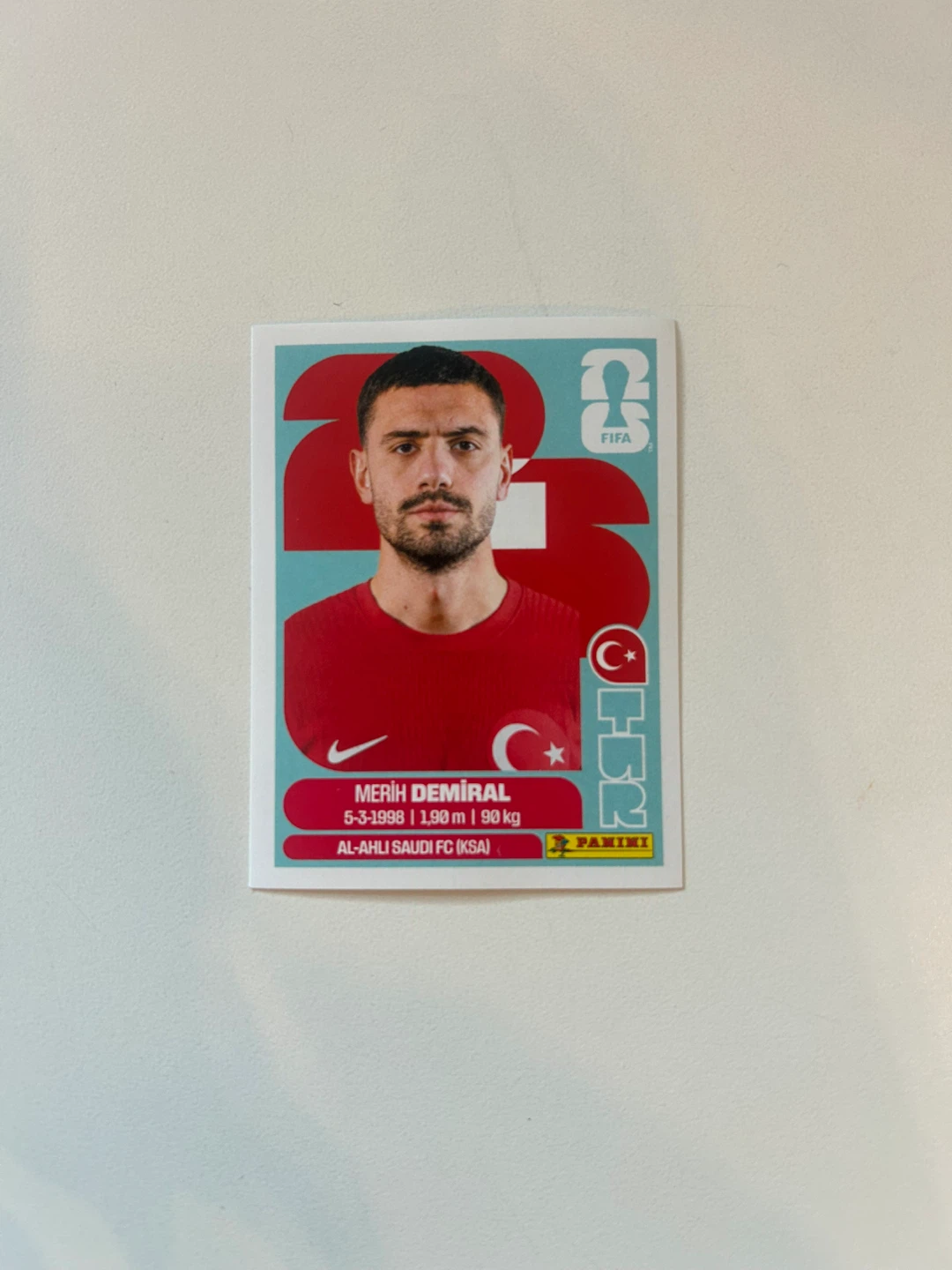 Panini FIFA World Cup 2026 Merih Demiral Sticker