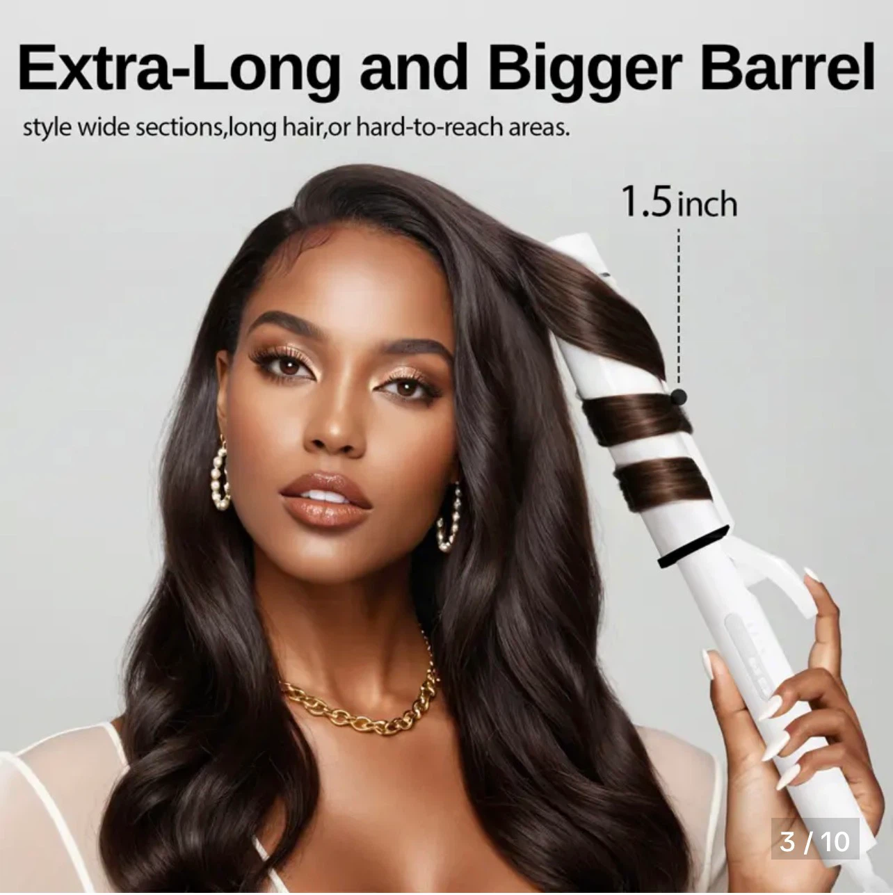 Pro Ionic Curling Iron 1.5 Inch - photo 2