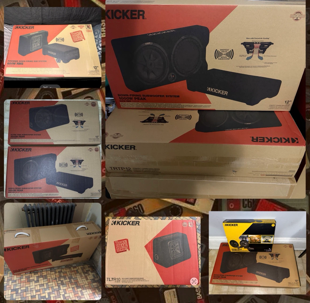 Kicker TRTP12 Down-Firing Subwoofer System