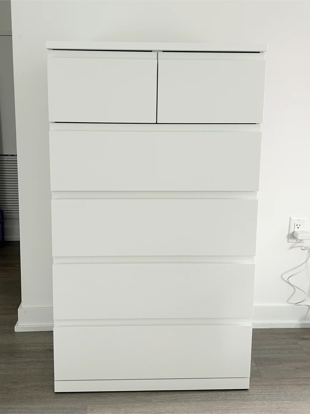 6 Drawer Dresser White - photo 4