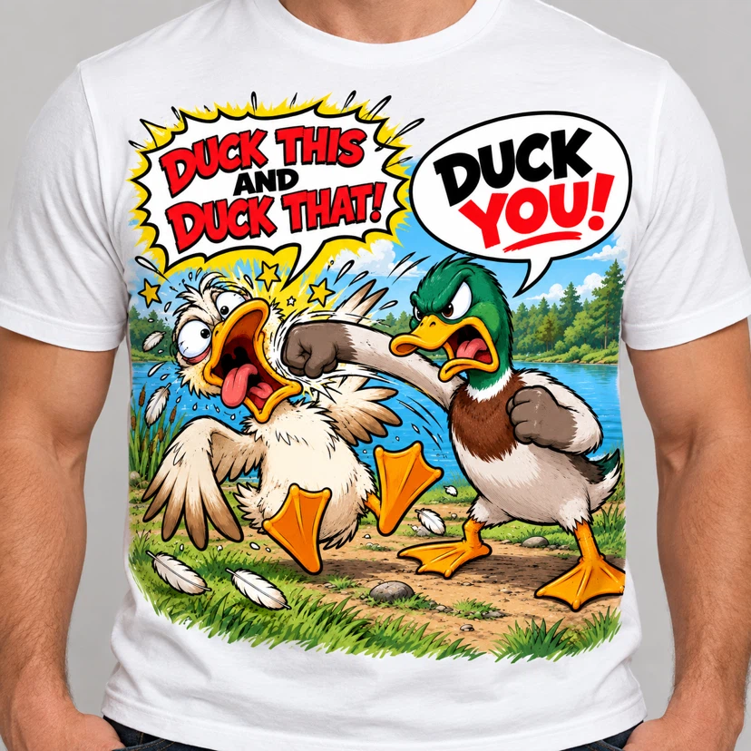 Duck This and That Graphic T-Shirt