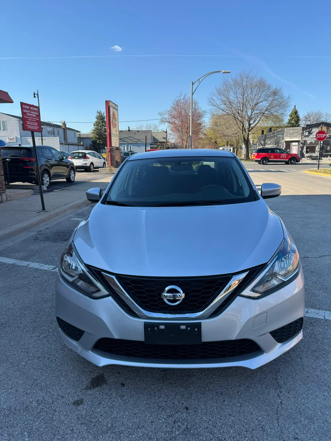 2016 Silver Nissan Sentra Sedan