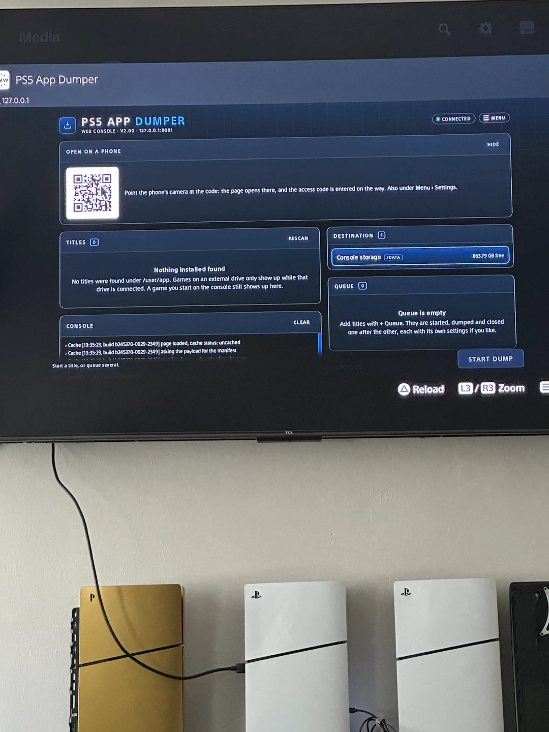 Jail broken PS5 Slim