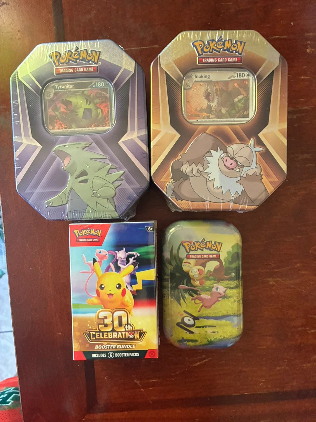 Pokemon 30th Booster and Tins and mini tins