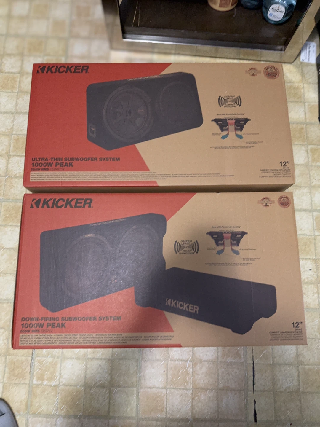 Kicker 12 Inch Subwoofer Systems