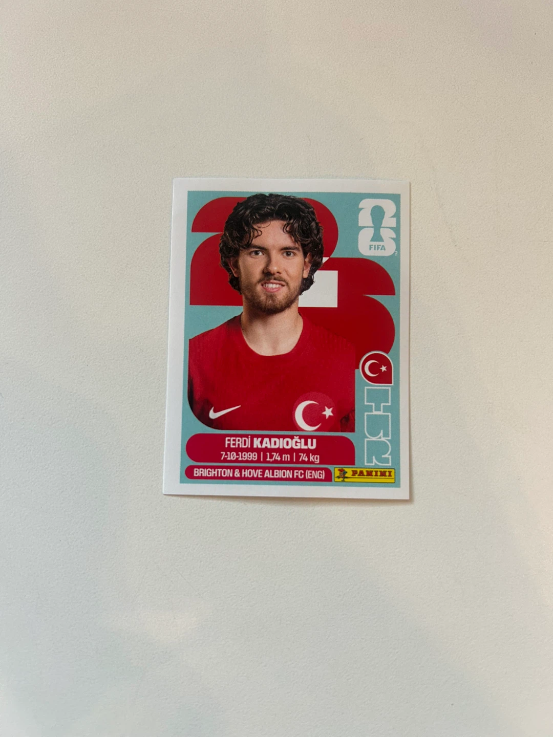 Ferdi Kadioglu Panini FIFA World Cup 2026 Sticker