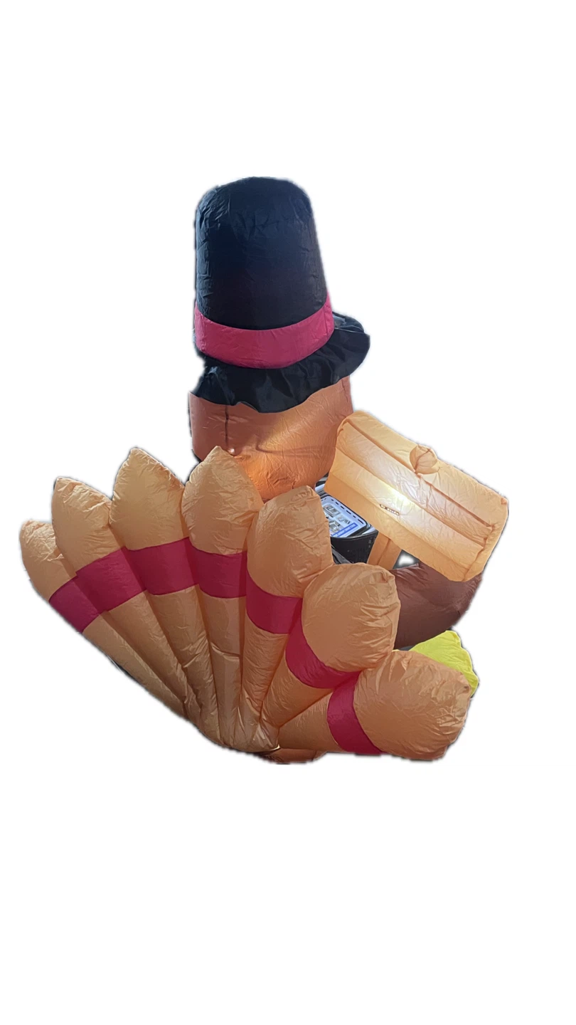 Inflatable Thanksgiving Turkey Decoration 5.11” - photo 2