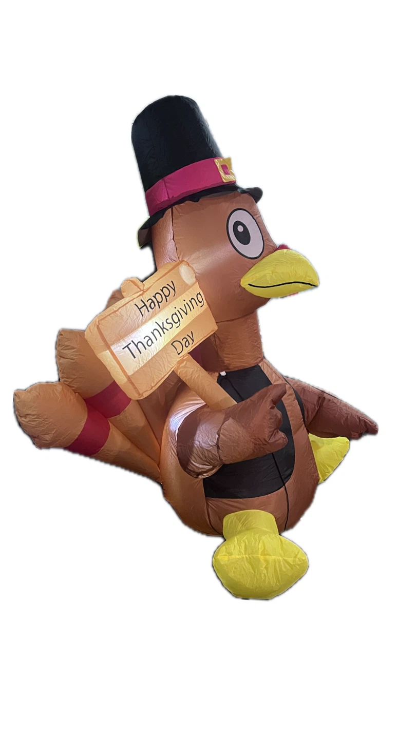 Inflatable Thanksgiving Turkey Decoration 5.11” - photo 3