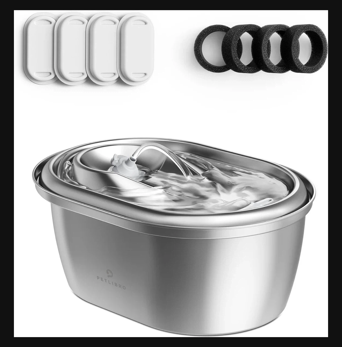 Petlibro Stainless Steel Pet Water Fountain