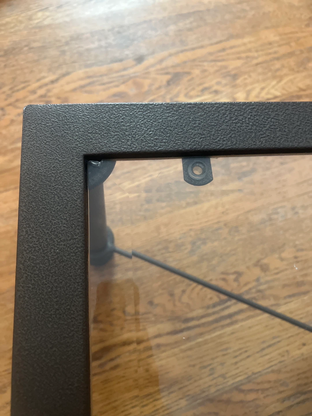 Metal and Glass Coffee Table - photo 2