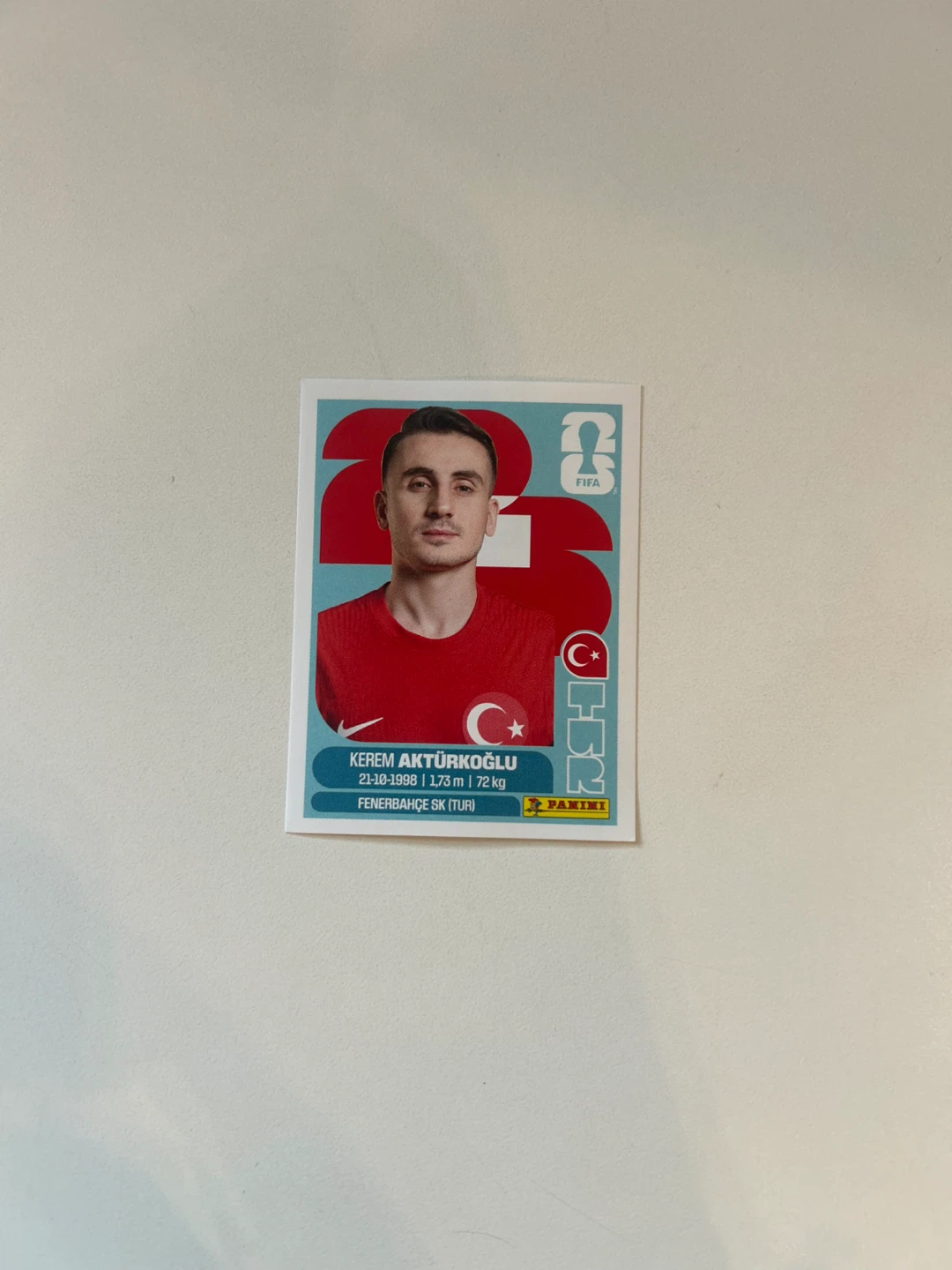 Panini FIFA World Cup 2026 Kerem Aktürkoğlu Card