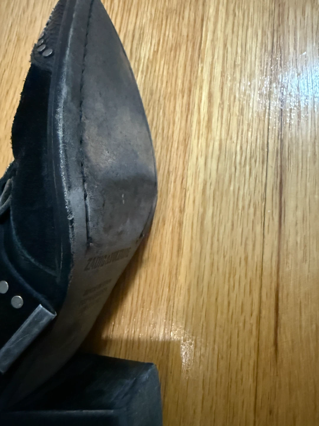 Zadig & Voltaire Black Suede Ankle Boots - photo 4