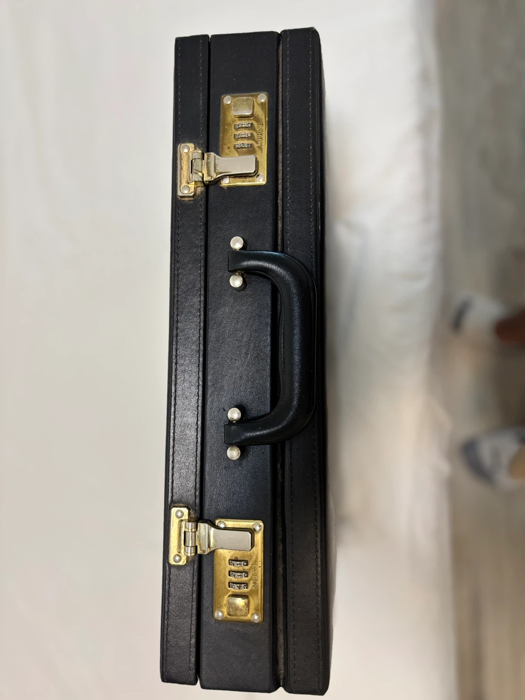 M.Brine Black Hard Shell Briefcase - photo 2