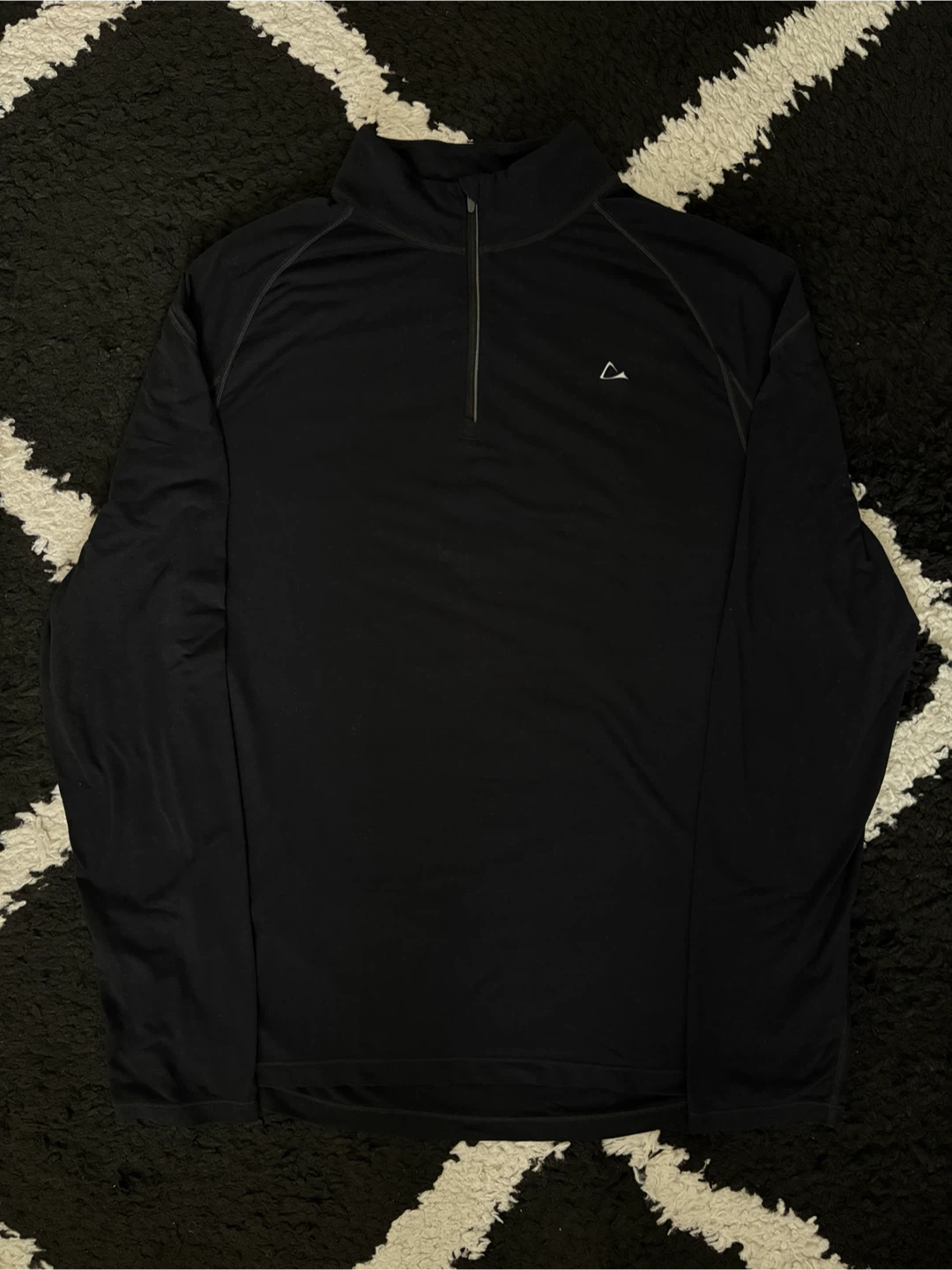 Paradox Men's Quarter-Zip Base Layer - Black