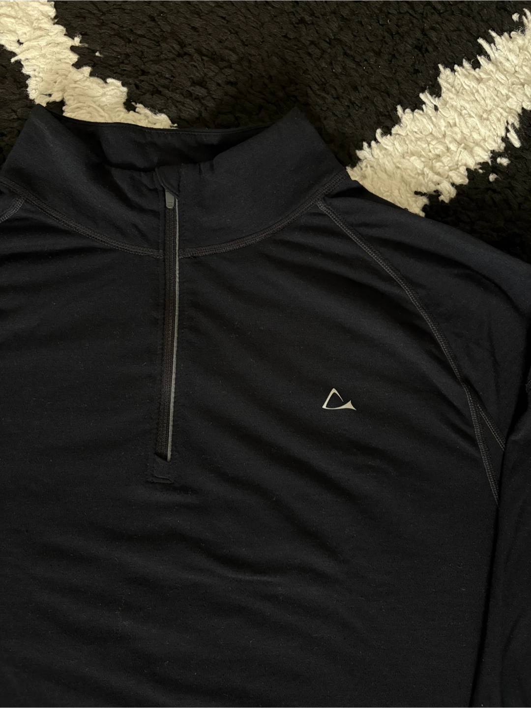 Paradox Men's Quarter-Zip Base Layer - Black - photo 3