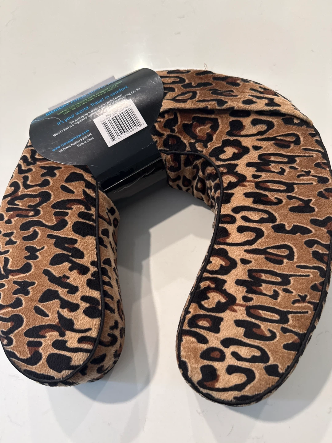 Cushion soft memory form pillow for travel - photo 2