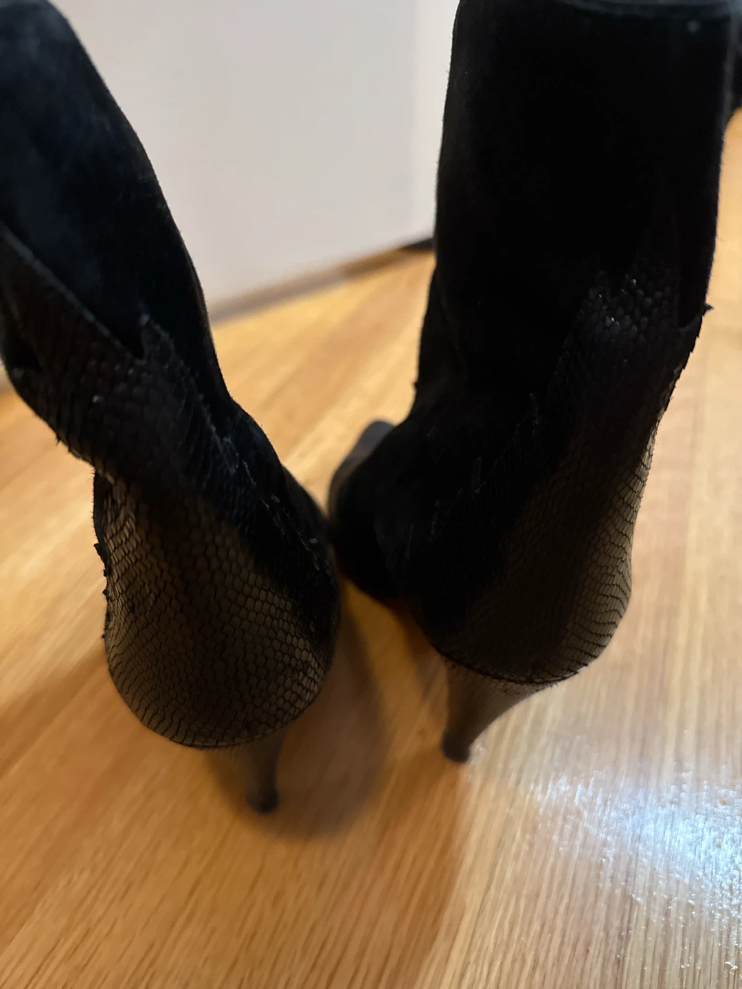 Isabel Marant Black Suede Boots Size 40 - photo 3